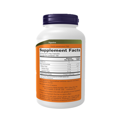 Psyllium Husk 500 mg