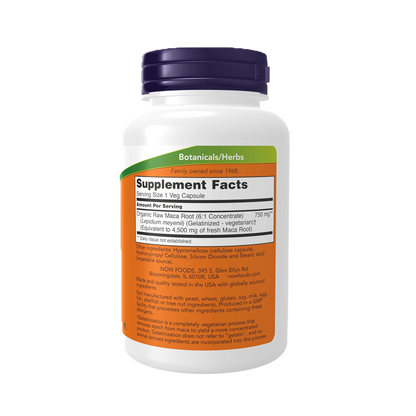 Raw Maca 750mg