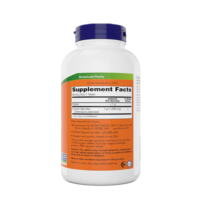 Organic Spirulina 1000mg