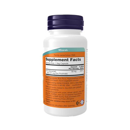 Zinc Picolinate 50mg