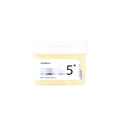 Numbuzin 5+ Vitamin-Niacinamide Concentrated Pad - 180ml