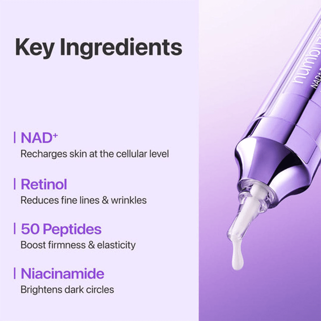 Numbuzin NAD+ Retinol Volumetox Eye Cream - 10ml