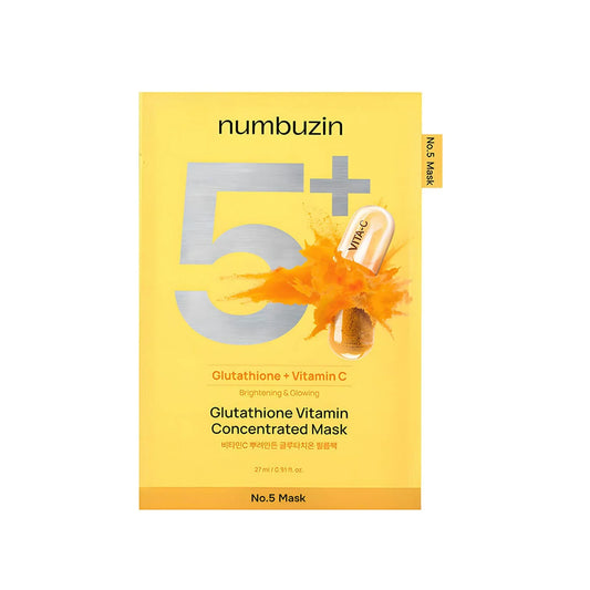 numbuzin - No.5+ Glutathione Vitamin Concentrated Mask