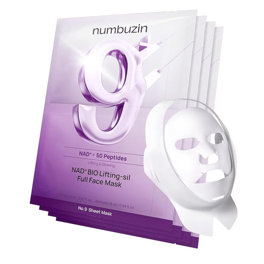 Numbuzin No. 9 NAD Bio Lifting-Sil Full Face Pack Sheet (1 Ea)