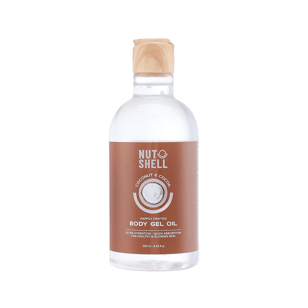 Nutshell Coconut And Cocoa Body Gel Oil - 250ml