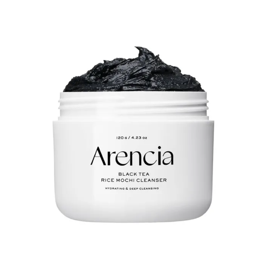 Arencia Black Tea Rice Mochi Cleanser 120g