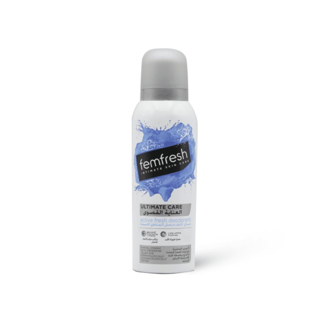 Femfresh Ultimate Care Active Fresh Deodorant 125ml