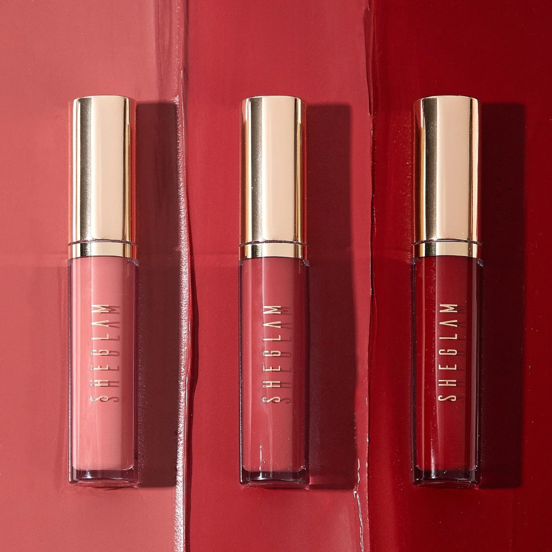 Sheglam Matte Allure Mini Liquid Lipstick Set