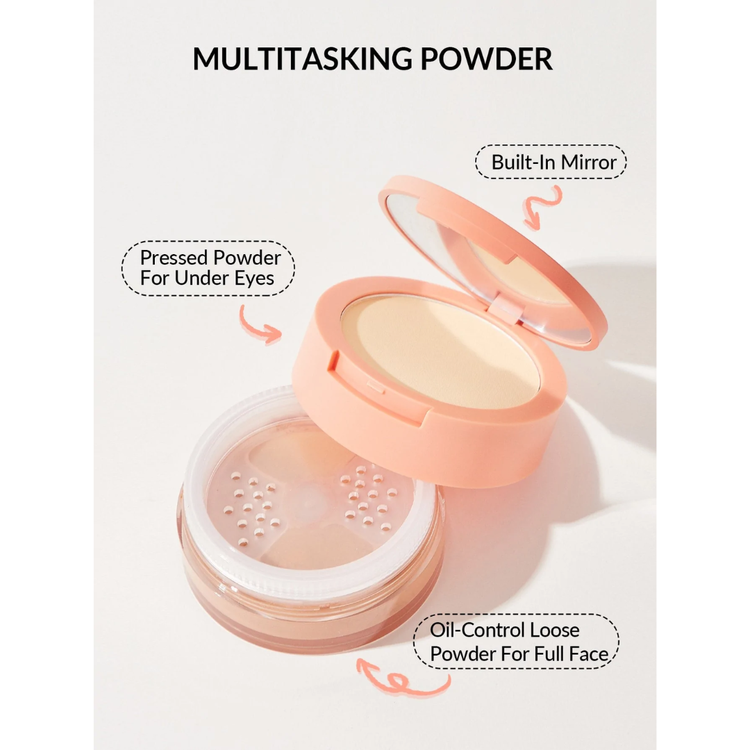 Sheglam Insta-ready Face & Under Eye Setting Powder Duo