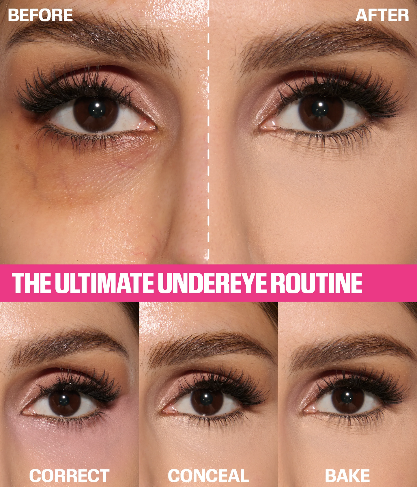 The Undereye Buff Brush Kit