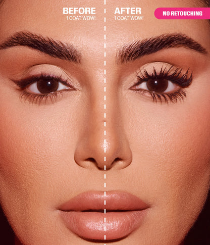 HUDA BEAUTY 1 COAT WOW! Extra Volumizing and Lifting Mascara