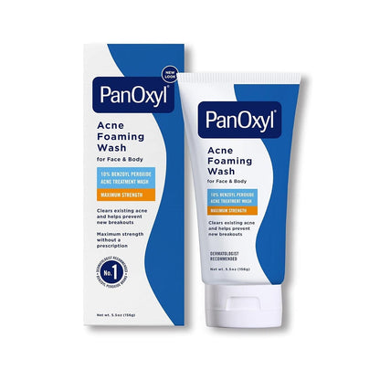 PanOxyl Acne Foaming Wash For Face & Body - 156g
