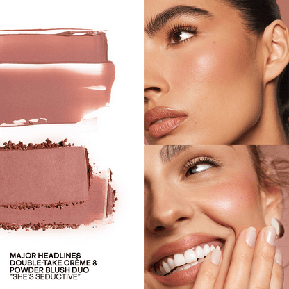 Patrick Ta Double-Take Creme & Powder Blush Mini Size