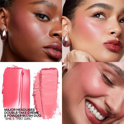 Patrick Ta Double-Take Creme & Powder Blush Mini Size