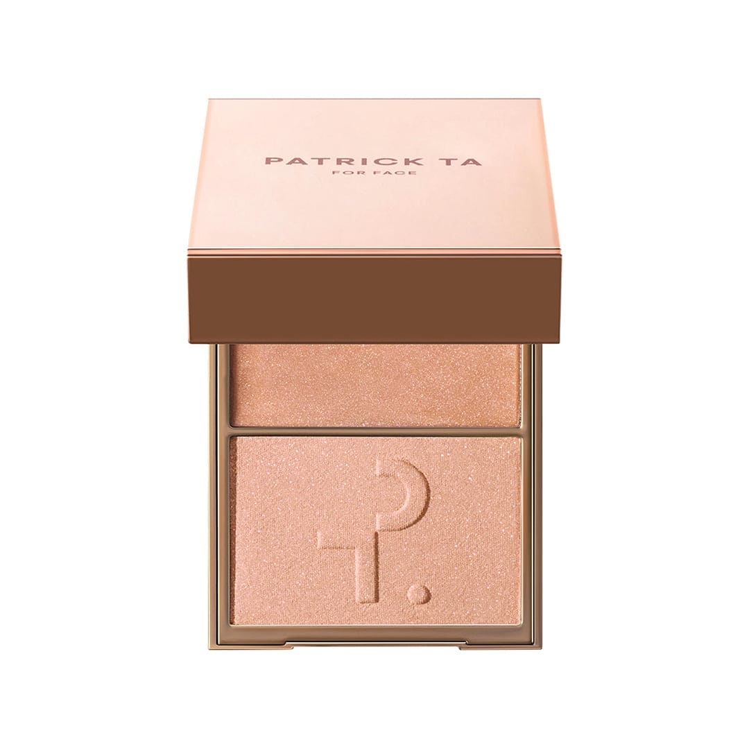 Patrick Ta Major Glow Creme & Powder Light Reflecting- Translucent Highlighter Duo