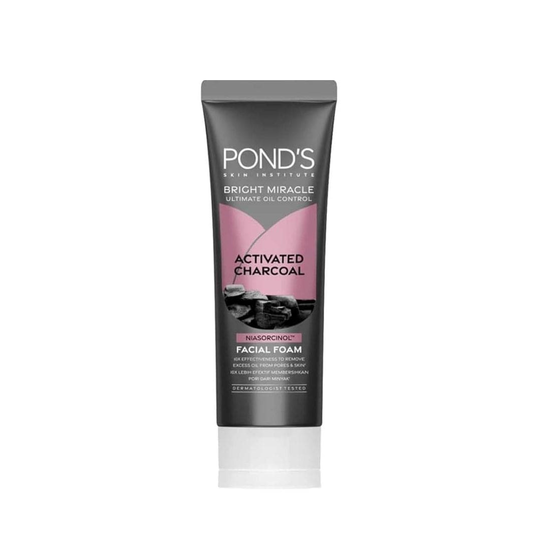 Pond's Bright Miracle Ultimate Detox Activated Charcoal Facial Foam