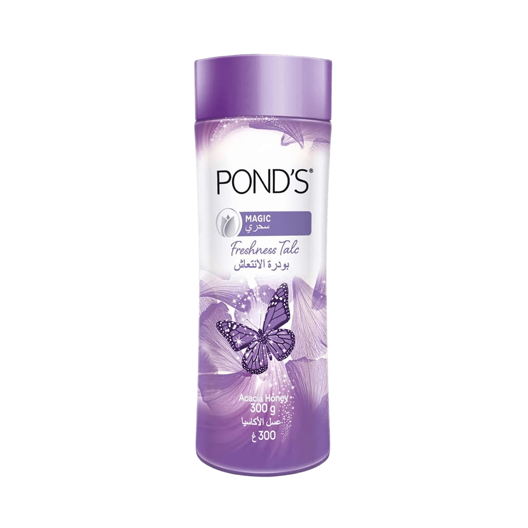Pond's Magic Freshness Talc Powder Fragrance With Acacia Honey - 300g