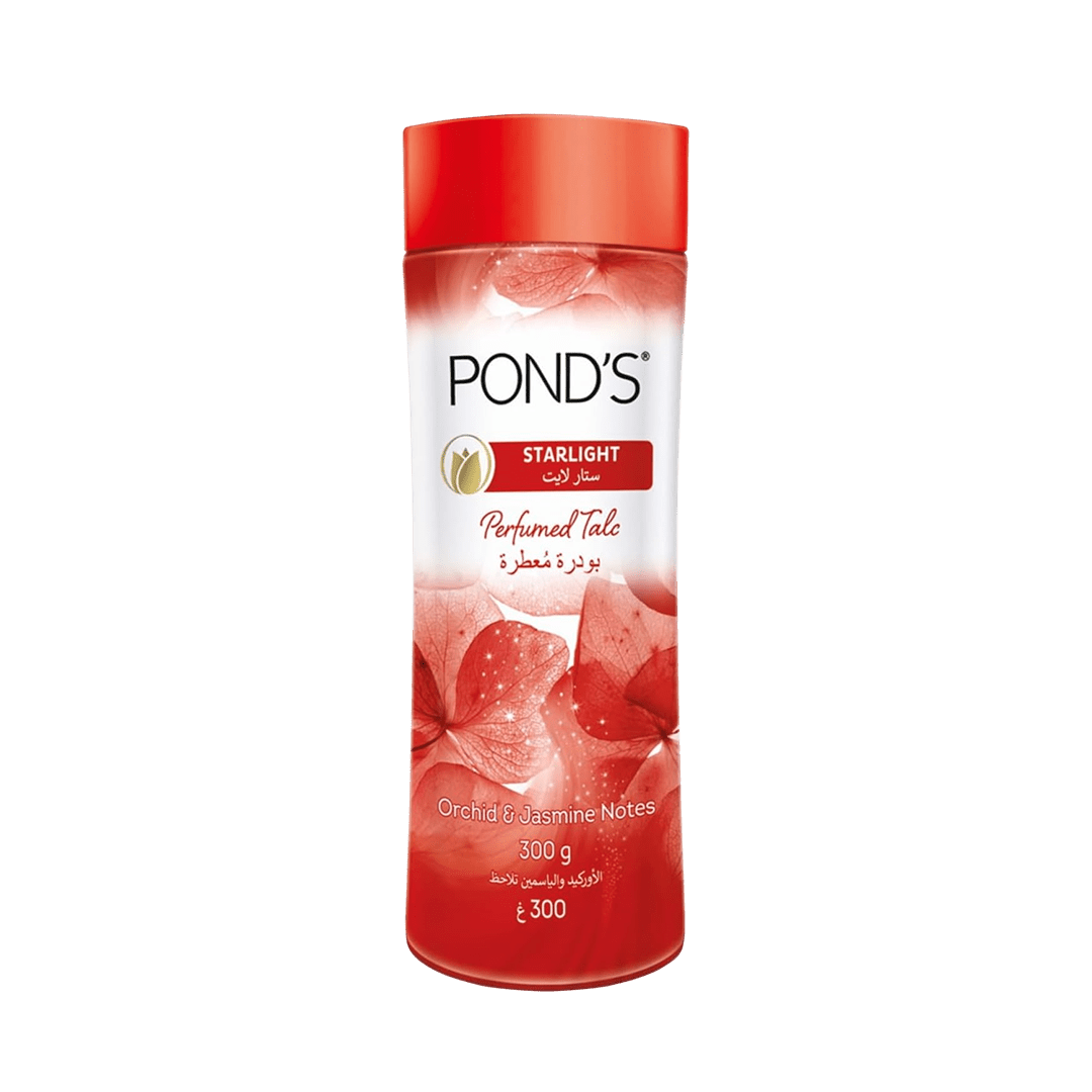 Pond's Starlight Talc Powder Fragrance With Orchid & Jasmine Notes - 300g