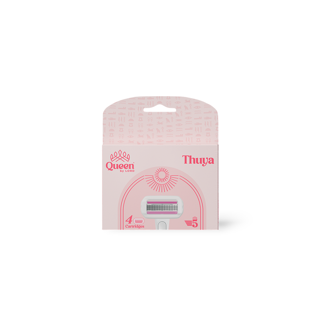 Thuya 5 Blade Razor Refill Pack