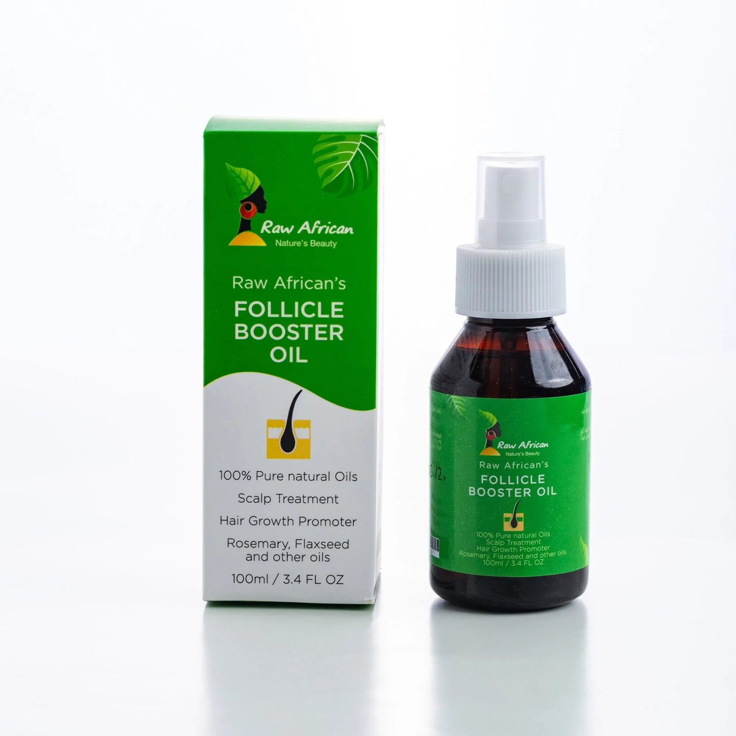 Raw African Follicle Booster Oil 100 ml رو أفريكان
