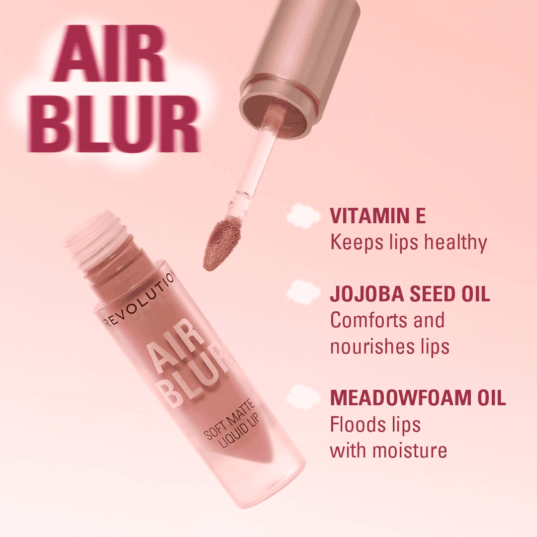 Revolution Air Blur Soft Matte Liquid Lip