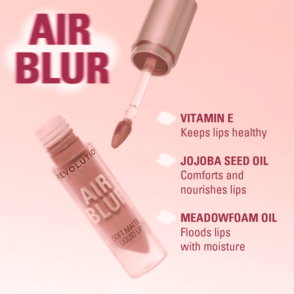 Revolution Air Blur Soft Matte Liquid Lip
