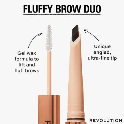Revolution Fluffy Brow Filter Duo