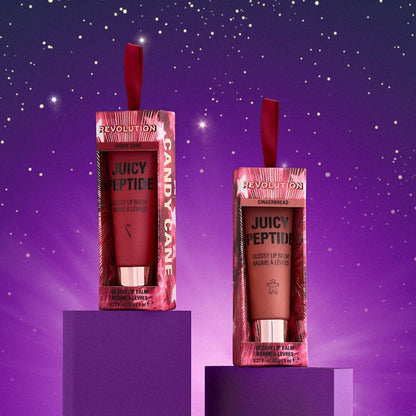 Revolution Juicy Peptide Glossy Lip Balm Set