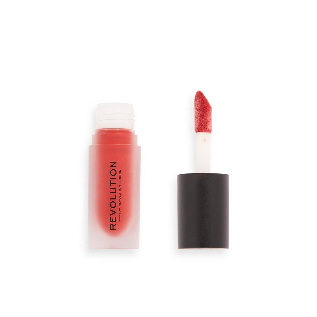 Revolution Matte Bomb Liquid Lip - Lure Red