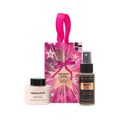 Revolution Mini Matte Heroes Makeup Setting Duo