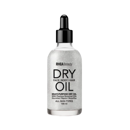 Shimmering Silver Dry Oil