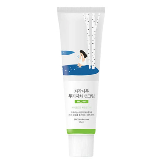 Round Lab Birch Juice Mild Up Sunscreen SPF50+ (50ml)