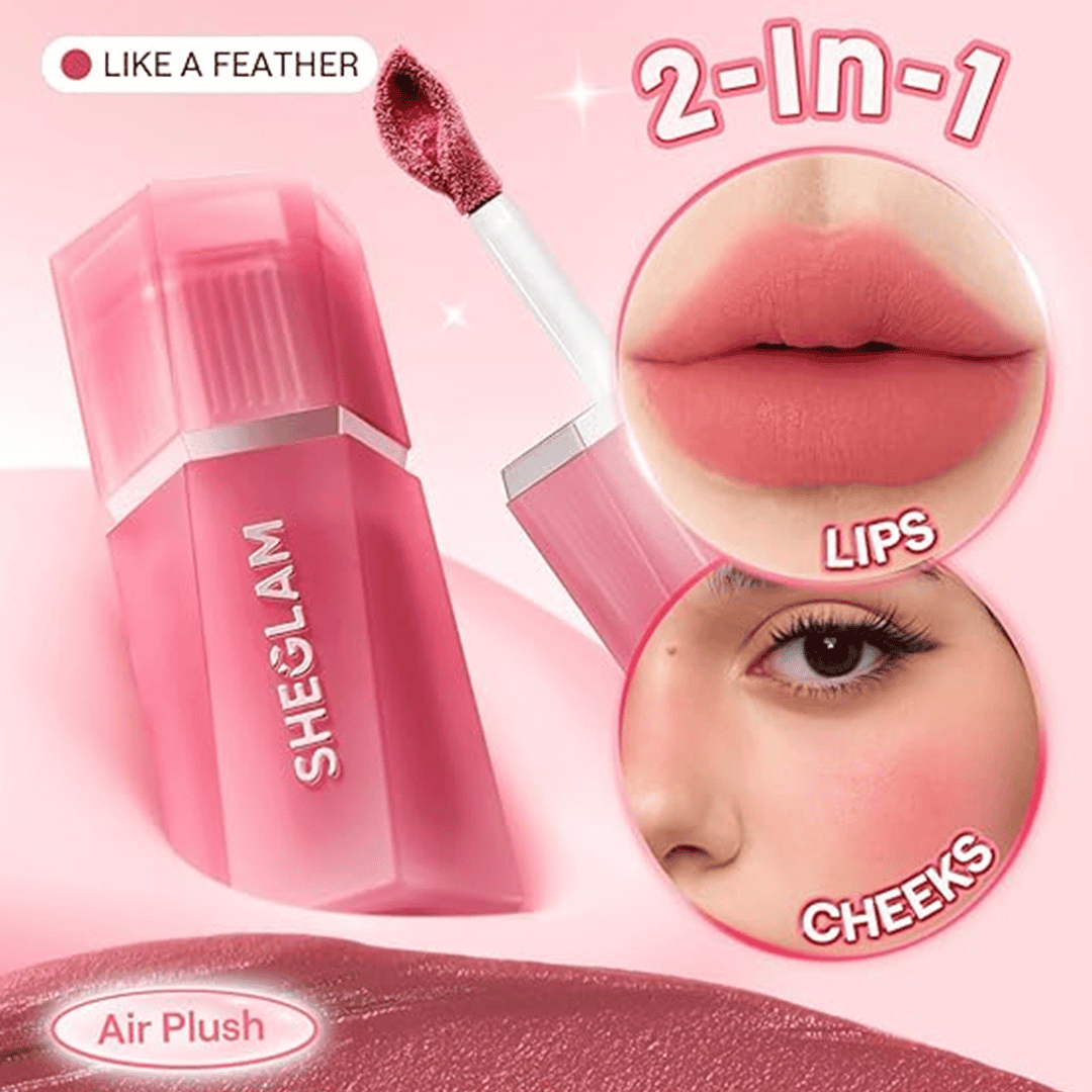 SHEGLAM Air Plush Lip & Cheek Cream