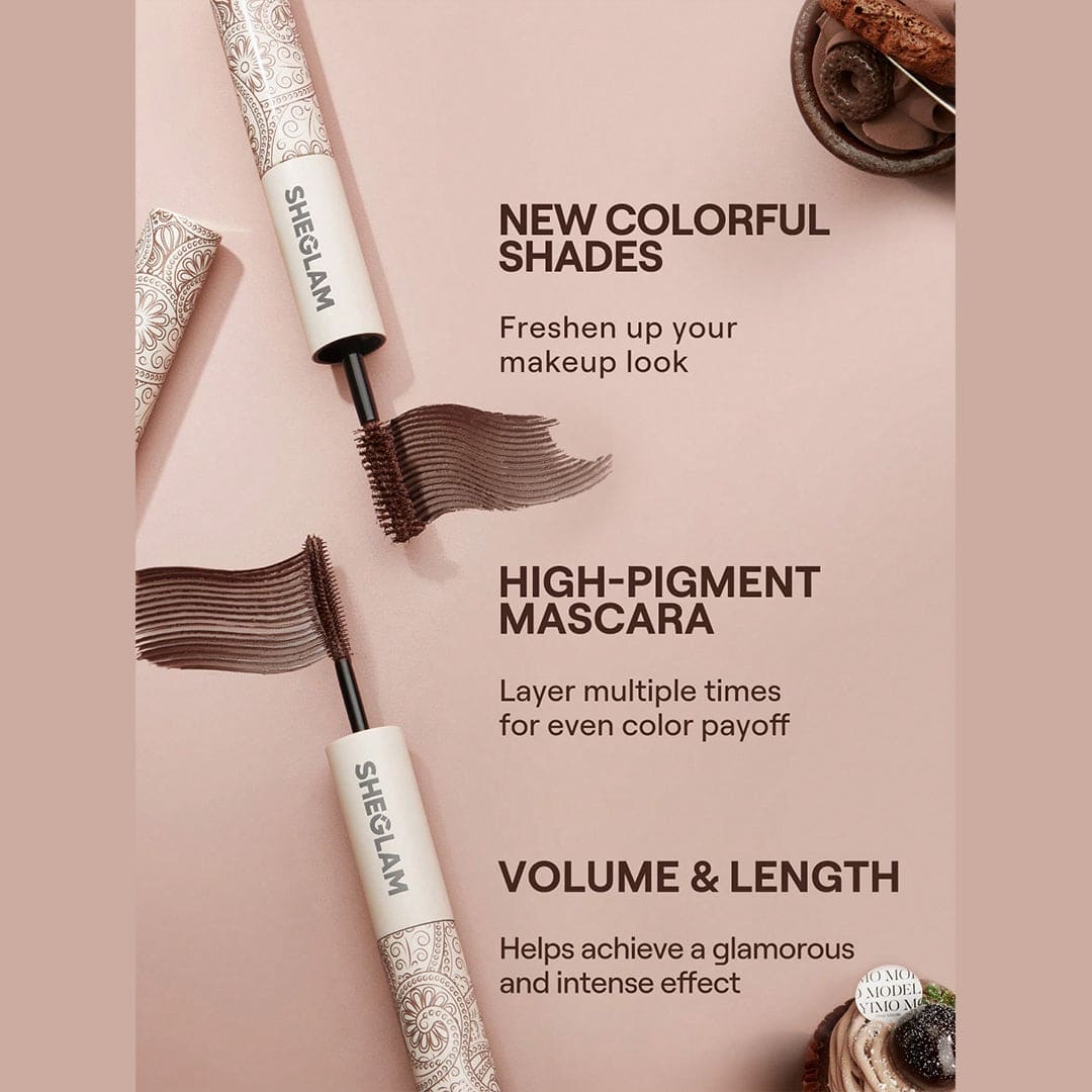 SHEGLAM All-In-One Volume & Length Waterproof Mascara - Macchiato