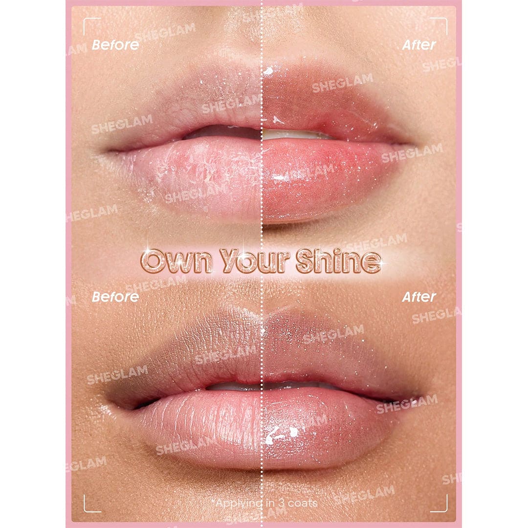 SHEGLAM Booster Shine Plumping Lip Gloss