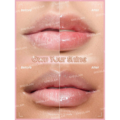 SHEGLAM Booster Shine Plumping Lip Gloss