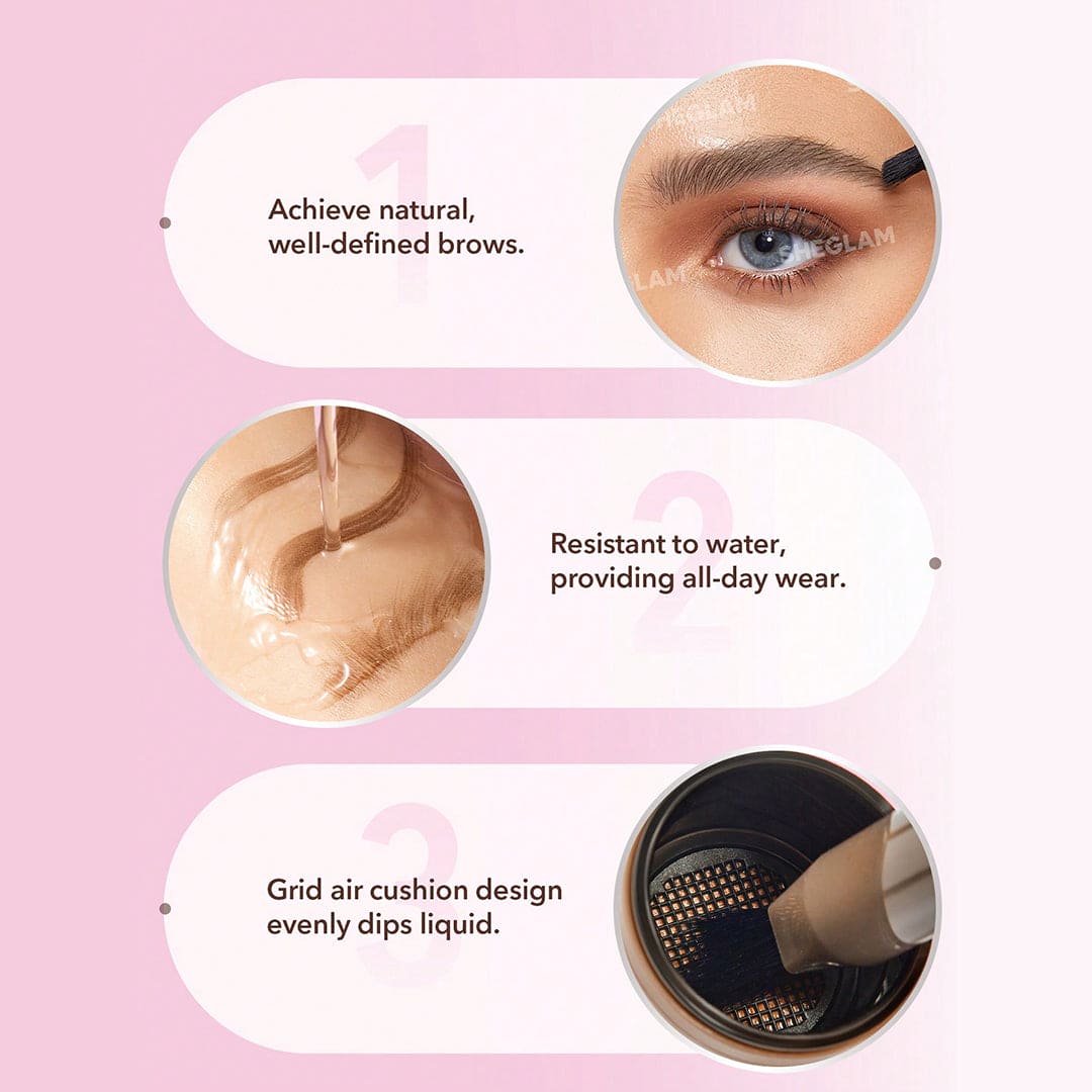 SHEGLAM Brow-Fection Angled Brush & Dip