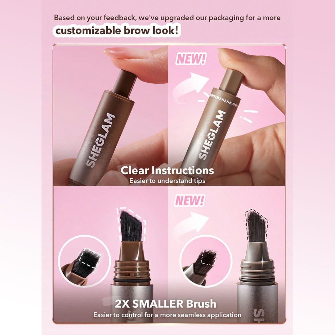 SHEGLAM Brow-Fection Angled Brush & Dip