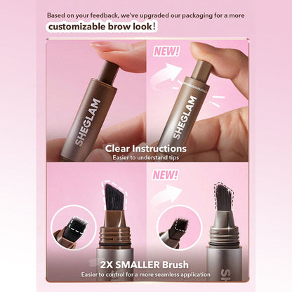 SHEGLAM Brow-Fection Angled Brush & Dip
