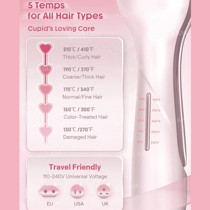 SHEGLAM Cupid's Charm Beach Babe Hair Waver - UK Plug ( * Global Item )