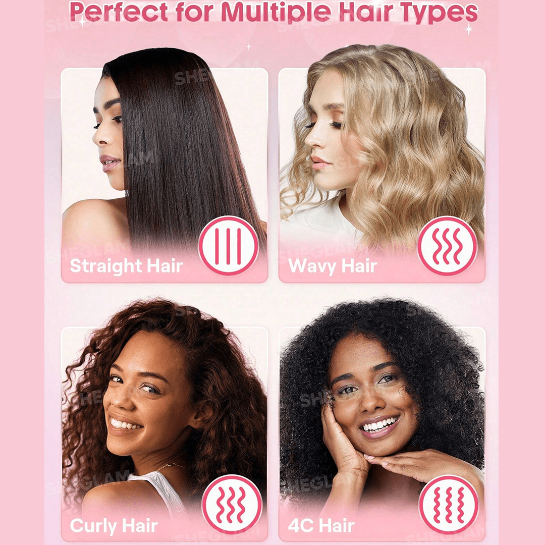 SHEGLAM Cupid's Charm Sweet Heart Paddle Brush