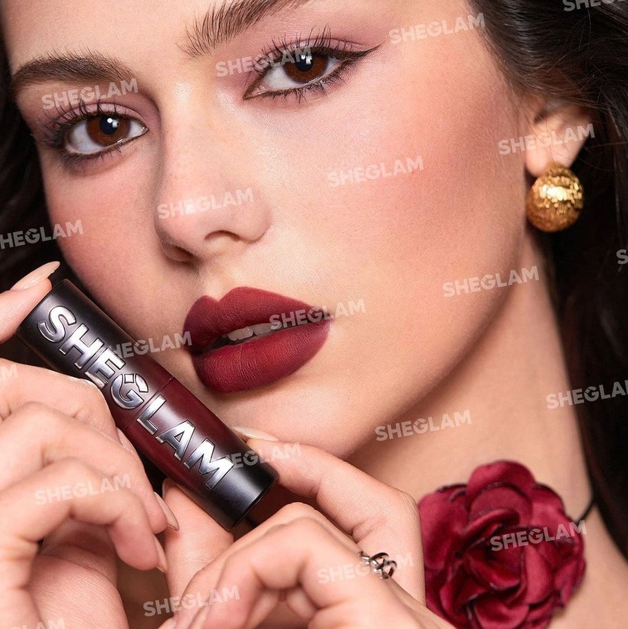 SHEGLAM Ember Rose Dynamatte Boom Long-Lasting Matte Lipstick