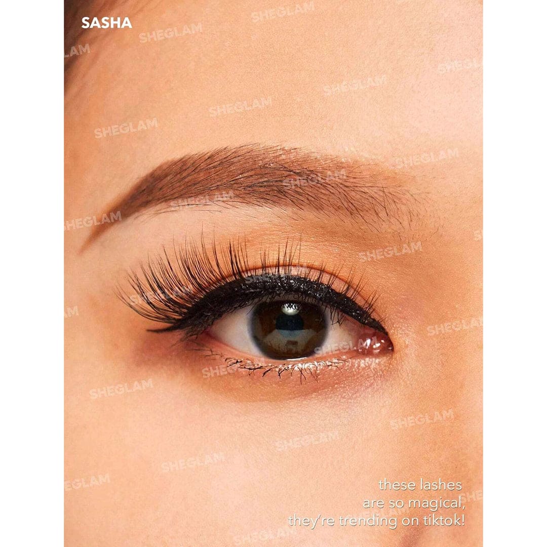 SHEGLAM Girl Next Door Natural False Eyelashes - Sasha