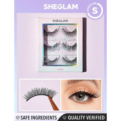 SHEGLAM Girl Next Door Natural False Eyelashes - Sasha