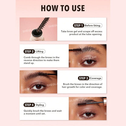 SHEGLAM Hold 'Em Up Tinted Brow Gel