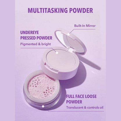 SHEGLAM Insta-Ready Face & Under Eye Setting Powder Duo