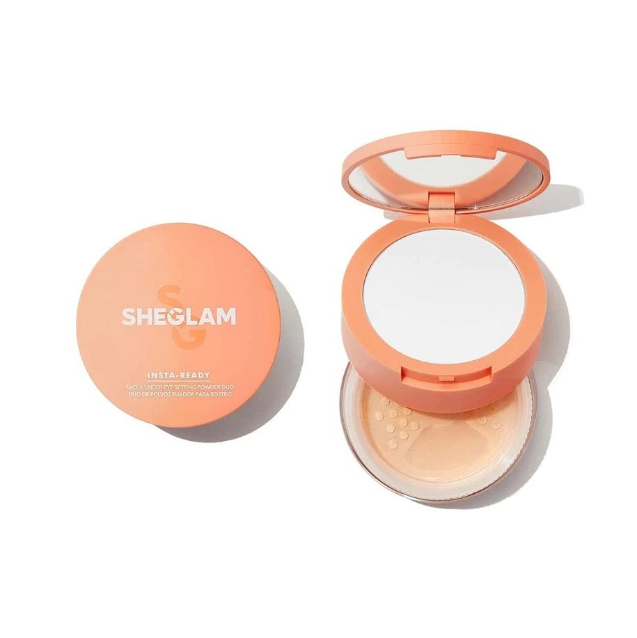 SHEGLAM Insta-Ready Face & Under Eye Setting Powder Duo