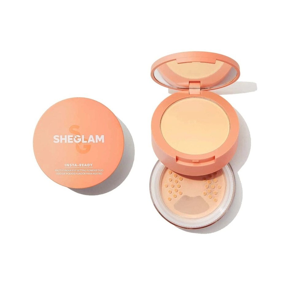 SHEGLAM Insta-Ready Face & Under Eye Setting Powder Duo
