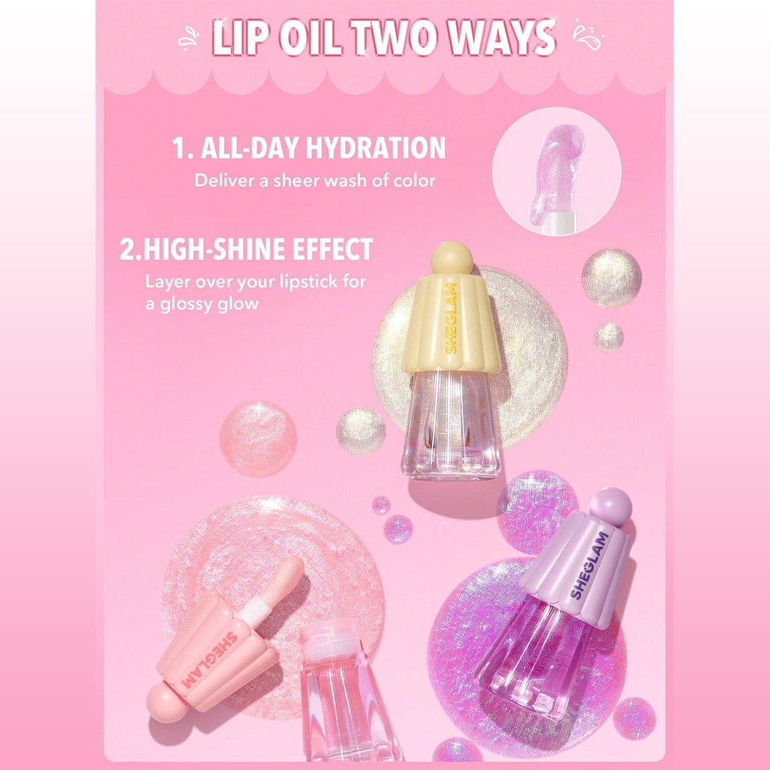 SHEGLAM Jelly Wow Hydrating Lip Oil