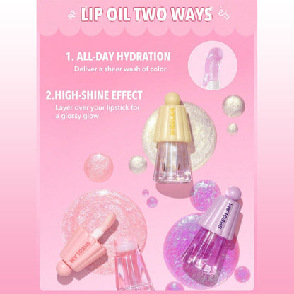 SHEGLAM Jelly Wow Hydrating Lip Oil
